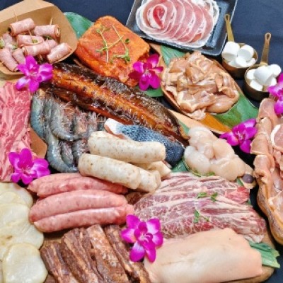 ☆超豪華海陸組☆8800元13-15人烤肉組