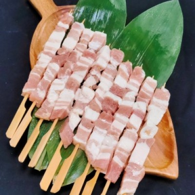 招牌雪花豬肉串
